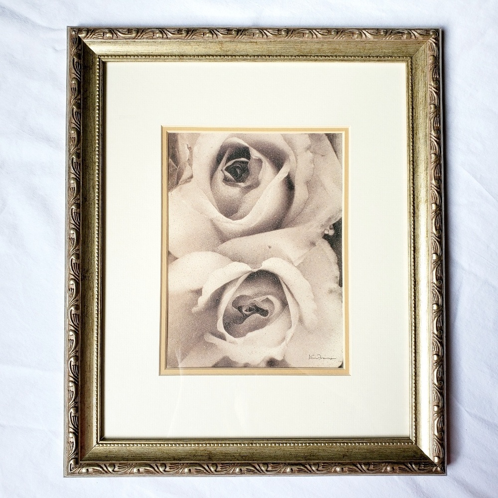 Framed Roses Picture